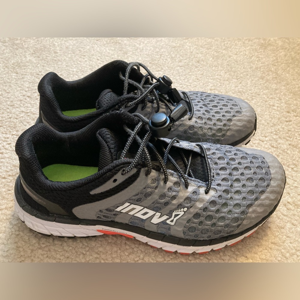 Inov-8 Roadclaw 275 V2 Trail Sneakers. Gray & Coral. Women’s Size 9/Men’s 7.5.